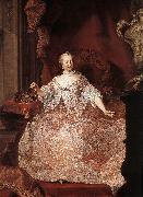 MEYTENS, Martin van Empress Maria Theresa ga France oil painting reproduction